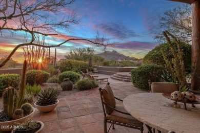 This spectacular custom home is a true desert retreat, ideally on The Boulders Resort Golf Club in Arizona - for sale on GolfHomes.com, golf home, golf lot