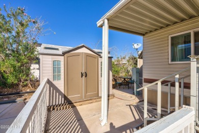 On leased land - Lakeview Escape - Fully Furnished, Steps from on London Bridge Golf Course in Arizona - for sale on GolfHomes.com, golf home, golf lot