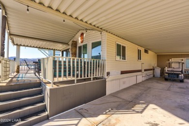 On leased land - Lakeview Escape - Fully Furnished, Steps from on London Bridge Golf Course in Arizona - for sale on GolfHomes.com, golf home, golf lot