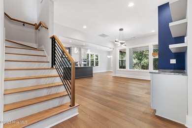 Stunning new construction in the desirable and gated community on Carolina National Golf Club in North Carolina - for sale on GolfHomes.com, golf home, golf lot