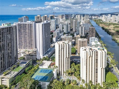 Live the ultimate Waikiki lifestyle in this beautifully on Ala Wai Golf Course in Hawaii - for sale on GolfHomes.com, golf home, golf lot