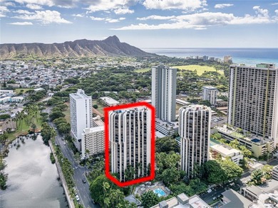 Live the ultimate Waikiki lifestyle in this beautifully on Ala Wai Golf Course in Hawaii - for sale on GolfHomes.com, golf home, golf lot