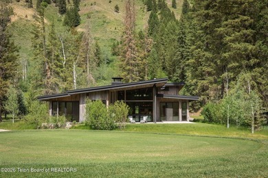 Nestled against the Bridger-Teton National Forest, 15415 Tall on Snake River Sporting Club in Wyoming - for sale on GolfHomes.com, golf home, golf lot