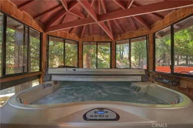 Dream Lake Rights Retreat! Bear Hugz Lodge is Ready to Embrace on Lake Arrowhead Country Club in California - for sale on GolfHomes.com, golf home, golf lot