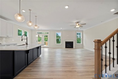 This home is TO BE BUILT. The Davidson is a two-story home on Brickshire Golf Club in Virginia - for sale on GolfHomes.com, golf home, golf lot