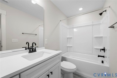 This home is TO BE BUILT. The Davidson is a two-story home on Brickshire Golf Club in Virginia - for sale on GolfHomes.com, golf home, golf lot