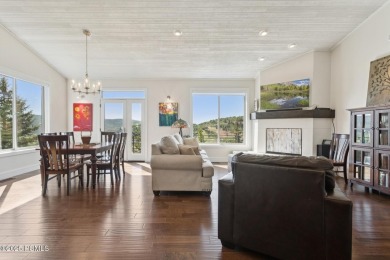 Summer Stunner!  Coveted Jeremy Ranch twin home neighborhood on Jeremy Golf and Country Club in Utah - for sale on GolfHomes.com, golf home, golf lot