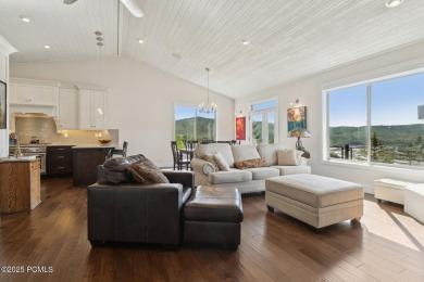 Summer Stunner!  Coveted Jeremy Ranch twin home neighborhood on Jeremy Golf and Country Club in Utah - for sale on GolfHomes.com, golf home, golf lot