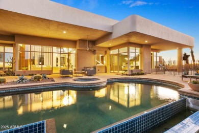 Located in the prestigious guard-gated community of Candlewood on Troon North Golf Club  in Arizona - for sale on GolfHomes.com, golf home, golf lot