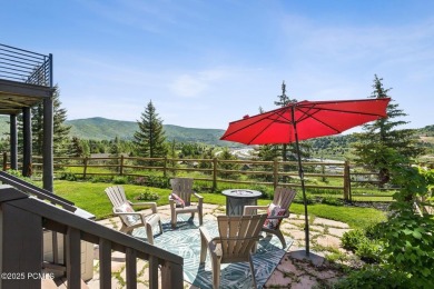 Summer Stunner!  Coveted Jeremy Ranch twin home neighborhood on Jeremy Golf and Country Club in Utah - for sale on GolfHomes.com, golf home, golf lot
