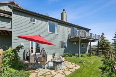 Summer Stunner!  Coveted Jeremy Ranch twin home neighborhood on Jeremy Golf and Country Club in Utah - for sale on GolfHomes.com, golf home, golf lot