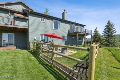 Summer Stunner!  Coveted Jeremy Ranch twin home neighborhood on Jeremy Golf and Country Club in Utah - for sale on GolfHomes.com, golf home, golf lot