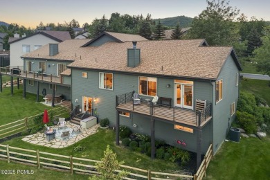 Summer Stunner!  Coveted Jeremy Ranch twin home neighborhood on Jeremy Golf and Country Club in Utah - for sale on GolfHomes.com, golf home, golf lot