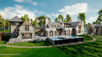 Dramatically set on one of the most remarkable private points on on Wicker Point Golf Club in Alabama - for sale on GolfHomes.com, golf home, golf lot