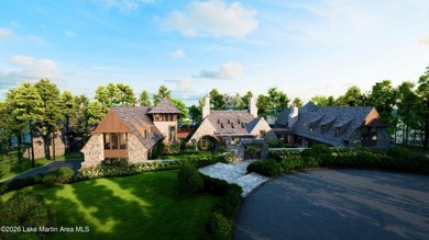 Dramatically set on one of the most remarkable private points on on Wicker Point Golf Club in Alabama - for sale on GolfHomes.com, golf home, golf lot