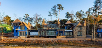Dramatically set on one of the most remarkable private points on on Wicker Point Golf Club in Alabama - for sale on GolfHomes.com, golf home, golf lot
