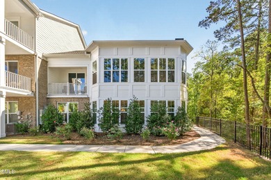 Absolutely gorgeous Private END UNIT 1st FLOOR RANCH condo on Brier Creek Country Club in North Carolina - for sale on GolfHomes.com, golf home, golf lot