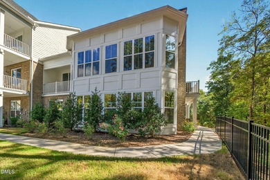 Absolutely gorgeous Private END UNIT 1st FLOOR RANCH condo on Brier Creek Country Club in North Carolina - for sale on GolfHomes.com, golf home, golf lot