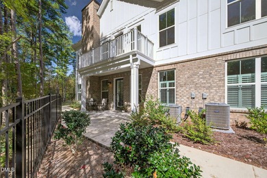 Absolutely gorgeous Private END UNIT 1st FLOOR RANCH condo on Brier Creek Country Club in North Carolina - for sale on GolfHomes.com, golf home, golf lot