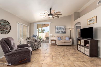 Charming and immaculately maintained home in one of the best on Coyote Lakes Golf Club in Arizona - for sale on GolfHomes.com, golf home, golf lot