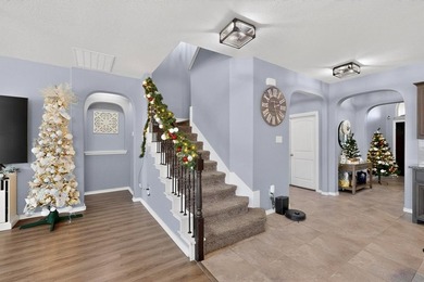 This spacious 4-bedroom, 3.5-bath floorplan includes a flex room on The Golf Club At Champions Circle in Texas - for sale on GolfHomes.com, golf home, golf lot