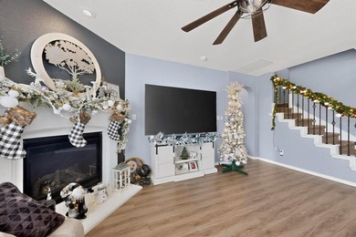 This spacious 4-bedroom, 3.5-bath floorplan includes a flex room on The Golf Club At Champions Circle in Texas - for sale on GolfHomes.com, golf home, golf lot