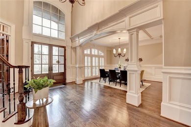 Luxury French Provincial estate located in the prestigious gated on TPC At Sugarloaf Golf Club in Georgia - for sale on GolfHomes.com, golf home, golf lot