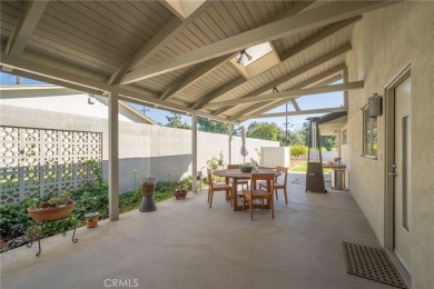 Nestled on a peaceful cul-de-sac, this unique mid-century home on Red Hill Country Club in California - for sale on GolfHomes.com, golf home, golf lot