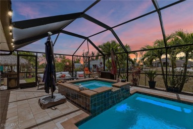 Your Private Tropical Oasis with Pool, Spa, Tiki Hut & Extra Lot on Del Tura Golf and Country Club in Florida - for sale on GolfHomes.com, golf home, golf lot