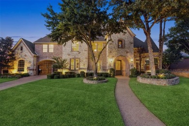 Gorgeous traditional estate in Trophy Club's most coveted gated on Trophy Club of Dallas in Texas - for sale on GolfHomes.com, golf home, golf lot