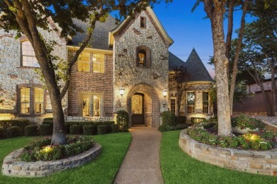 Gorgeous traditional estate in Trophy Club's most coveted gated on Trophy Club of Dallas in Texas - for sale on GolfHomes.com, golf home, golf lot