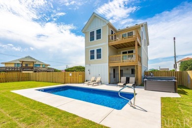 This beautiful almost new well appointed coastal home is located on Seascape Golf Links in North Carolina - for sale on GolfHomes.com, golf home, golf lot