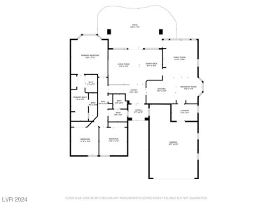 Upgraded 3-bedroom, 2-bath single-story home with mountain views on Highland Falls Golf Club in Nevada - for sale on GolfHomes.com, golf home, golf lot