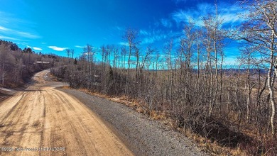 Nestled among mature trees in the heart of Star Valley Ranch on Star Valley RV Golf Course in Wyoming - for sale on GolfHomes.com, golf home, golf lot