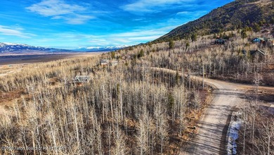 Nestled among mature trees in the heart of Star Valley Ranch on Star Valley RV Golf Course in Wyoming - for sale on GolfHomes.com, golf home, golf lot