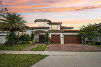 Welcome to 13136 Alderley Drive - a luxurious 5-bedroom, 5-bath on Eagle Creek Golf Club in Florida - for sale on GolfHomes.com, golf home, golf lot