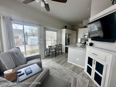 Beautifully maintained, immaculate 2022 CAVCO unit in the Star on Star Valley RV Golf Course in Wyoming - for sale on GolfHomes.com, golf home, golf lot