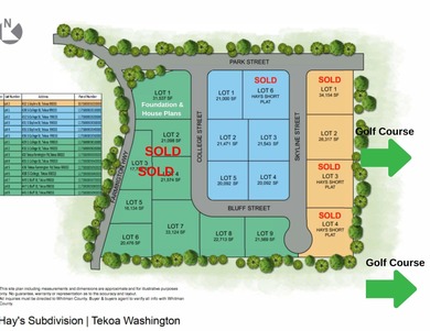 Golf Course Subdivision - Rare Large Lots in Hay's Subdivision on  in Washington - for sale on GolfHomes.com, golf home, golf lot