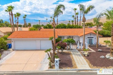 Welcome to your new desert oasis! This stunning 3-bedroom on Mission Lakes Country Club in California - for sale on GolfHomes.com, golf home, golf lot