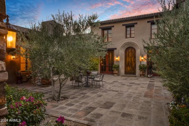 Imagine a Santa Barbara-inspired architectural gem situated on on Superstition Mountain Club - Lost Gold in Arizona - for sale on GolfHomes.com, golf home, golf lot