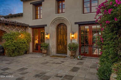 Imagine a Santa Barbara-inspired architectural gem situated on on Superstition Mountain Club - Lost Gold in Arizona - for sale on GolfHomes.com, golf home, golf lot