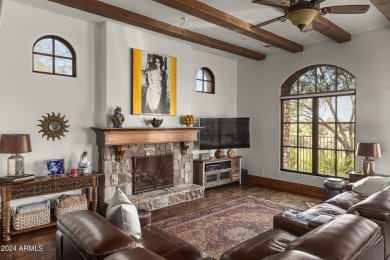 Imagine a Santa Barbara-inspired architectural gem situated on on Superstition Mountain Club - Lost Gold in Arizona - for sale on GolfHomes.com, golf home, golf lot