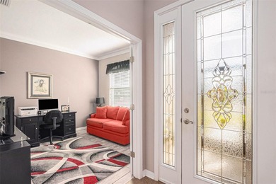 Located directly on the golf course, this sleek and modern home on Tampa Bay Golf and Country Club in Florida - for sale on GolfHomes.com, golf home, golf lot