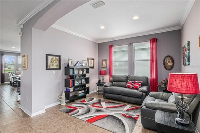 Located directly on the golf course, this sleek and modern home on Tampa Bay Golf and Country Club in Florida - for sale on GolfHomes.com, golf home, golf lot