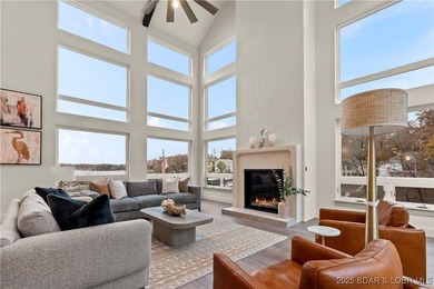 Experience luxury in this stunning 5,500 sq ft home that blends on The Club At Porto Cima in Missouri - for sale on GolfHomes.com, golf home, golf lot