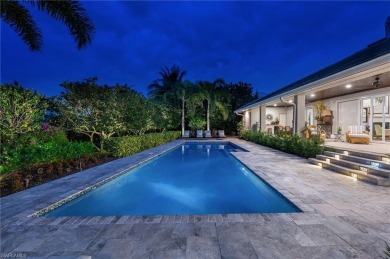 Welcome to your dream one-story lakefront pool home with over on Club at Pelican Bay Golf Course in Florida - for sale on GolfHomes.com, golf home, golf lot