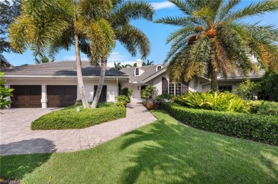 Welcome to your dream one-story lakefront pool home with over on Club at Pelican Bay Golf Course in Florida - for sale on GolfHomes.com, golf home, golf lot