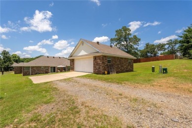 Move-in ready  brick home on nearly an acre (two lots) just East on River Valley Golf Course in Arkansas - for sale on GolfHomes.com, golf home, golf lot