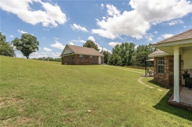 Move-in ready  brick home on nearly an acre (two lots) just East on River Valley Golf Course in Arkansas - for sale on GolfHomes.com, golf home, golf lot