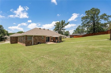 Move-in ready  brick home on nearly an acre (two lots) just East on River Valley Golf Course in Arkansas - for sale on GolfHomes.com, golf home, golf lot